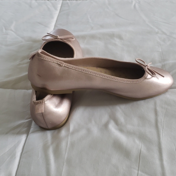 Like New Rose Gold Ballet Flats - Picture 2 of 3